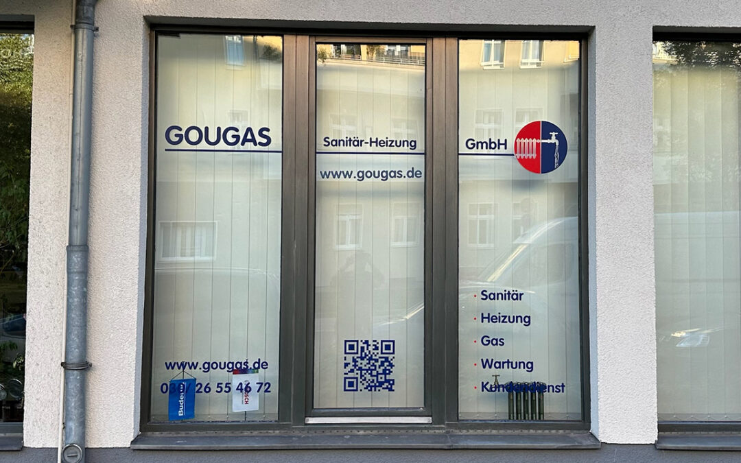 Gougas Fensterbeklebung
