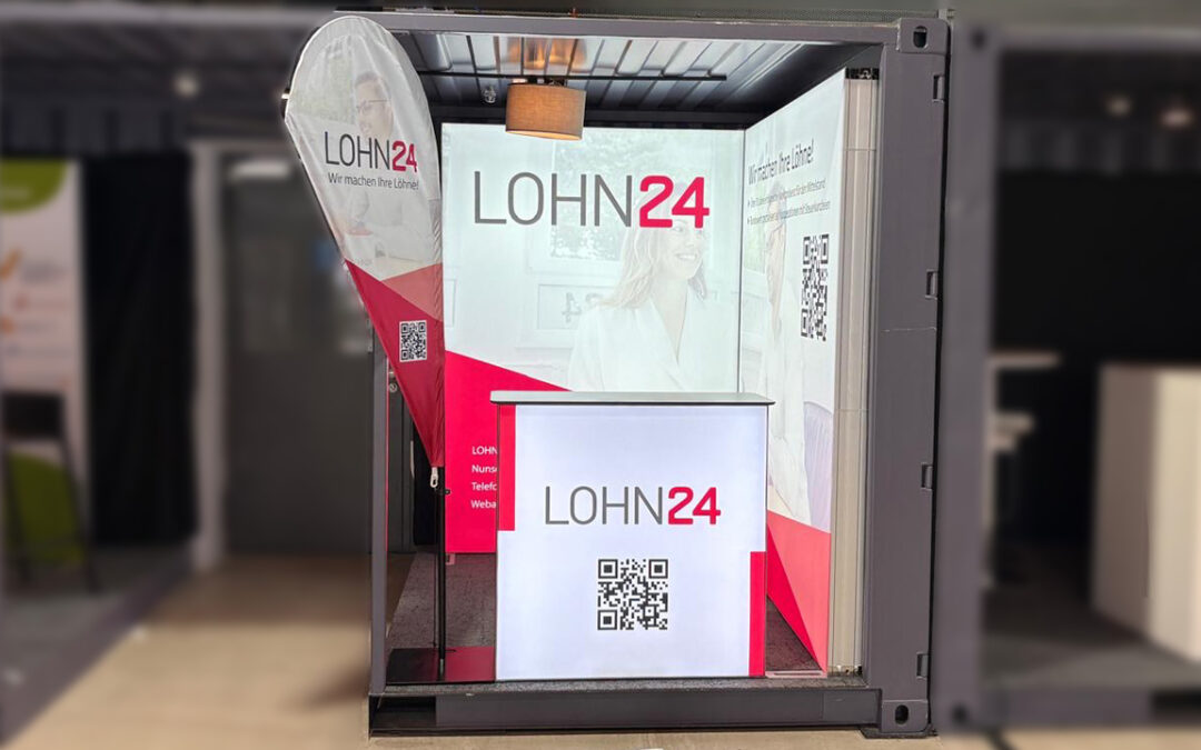 Lohn24 Messestand