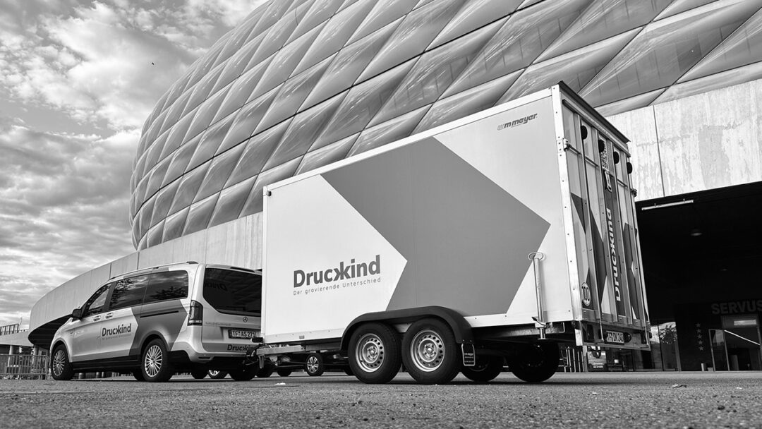 Druckkind Fahrzeugflotte