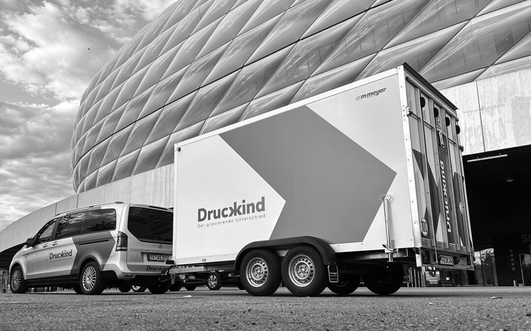 Druckkind Fahrzeugflotte